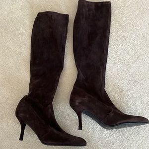 Stuart Weitzman tall suede boots